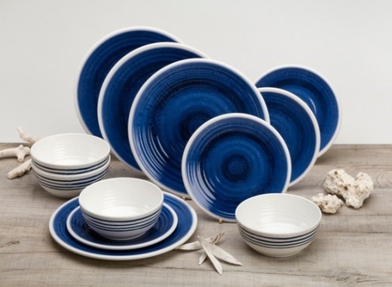 Dinner Set - Azure - 12 Piece Set